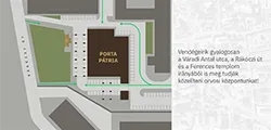 Link a Youtube videónkra a gyalogos megközelítésről.